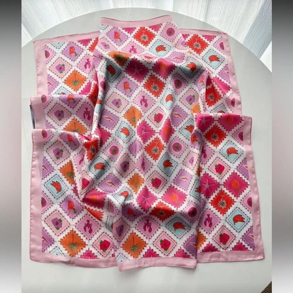 Fruit Patterned Scarf S62